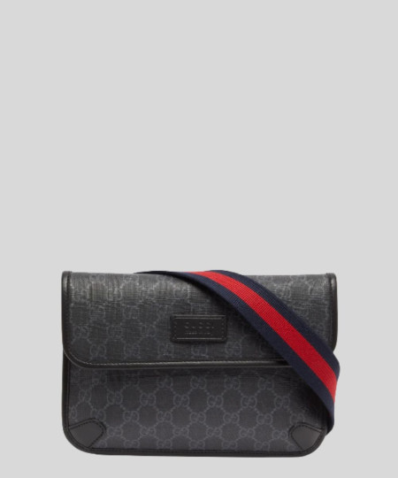 [GUCCI-구찌] GG 블랙 수프림 벨트 백 598113