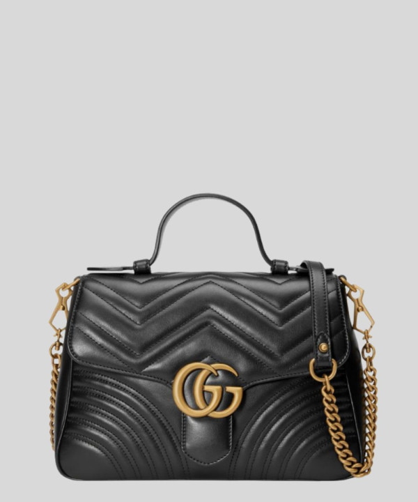 [GUCCI-구찌] GG 마몽 스몰 탑 핸들백 498110