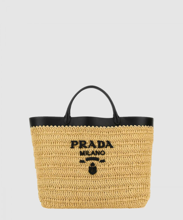 [PRADA-프라다] 라피아 가죽 토트백 1BG499