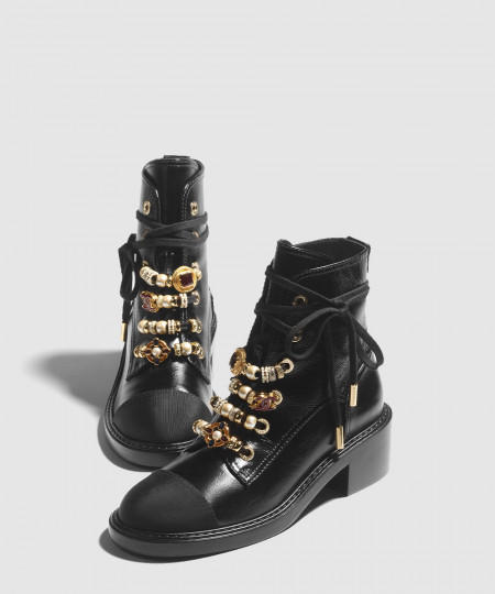 [CHANEL-샤넬] COMBAT BOOTS 컴배트 부츠 G45856