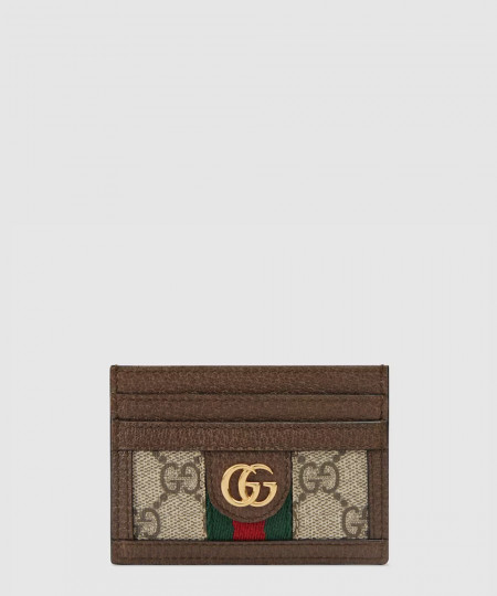 [GUCCI-구찌]  GG 카드 케이스 지갑  ‎523159