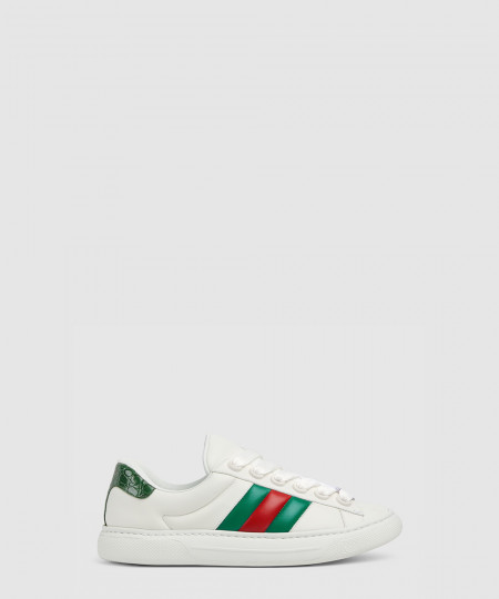 [GUCCI-구찌] 에이스 남성 웹(Web) 스니커즈 791394